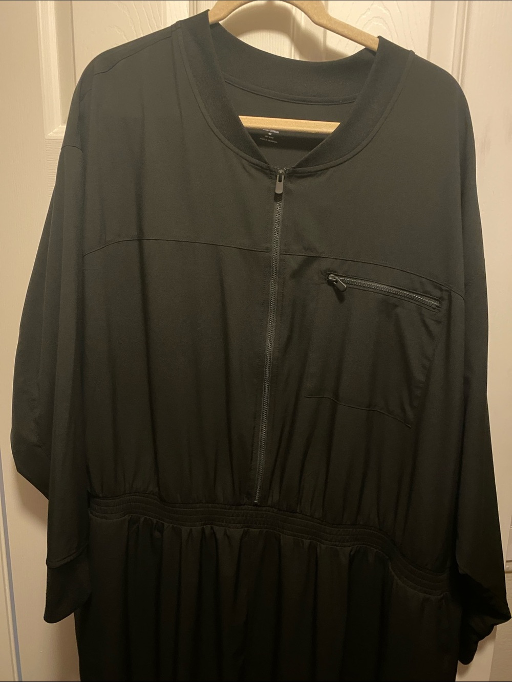Old Navy Black Jumpsuit Romper with Front Zipper